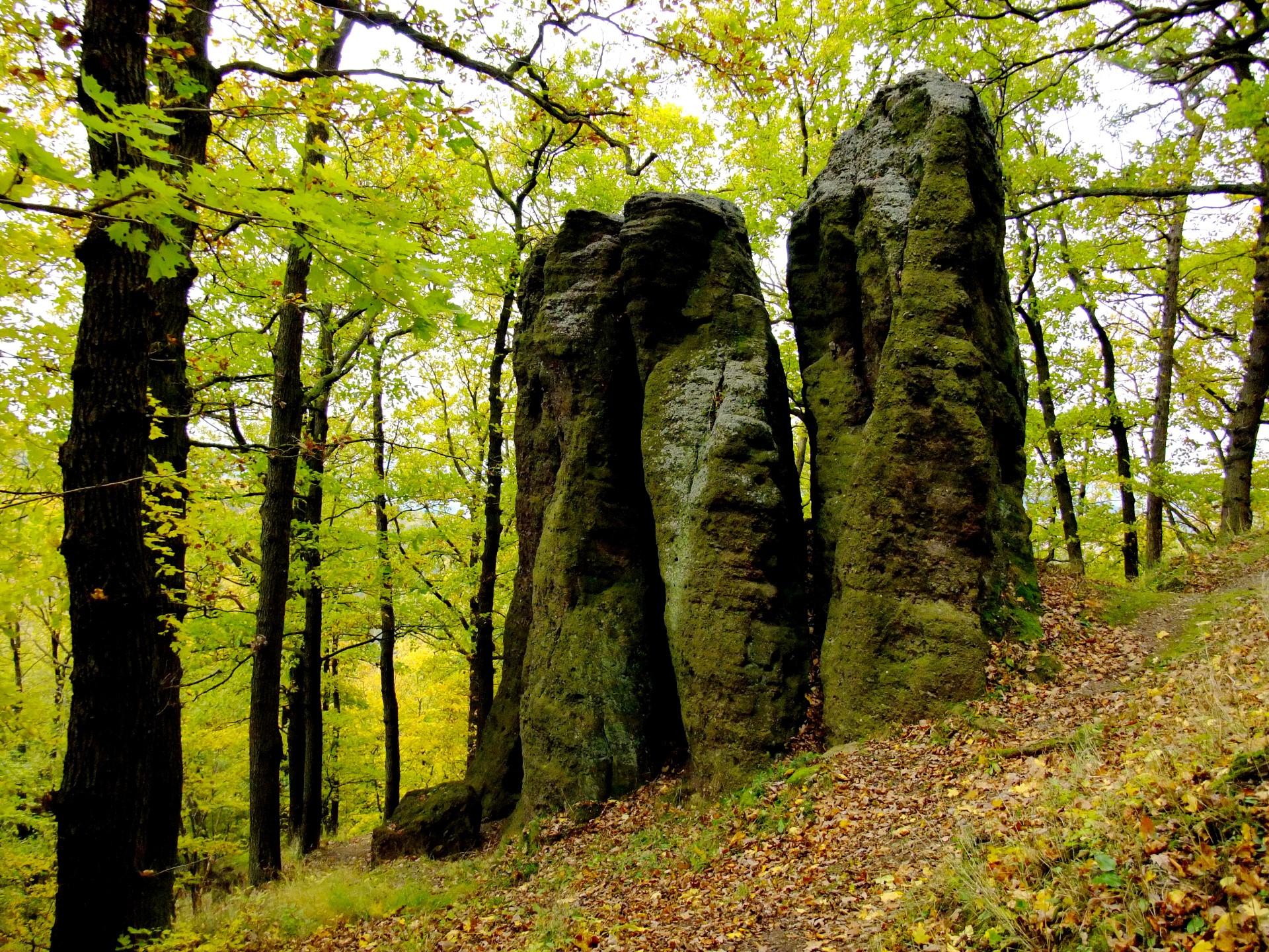 Felsengruppe Mönch und Nonne