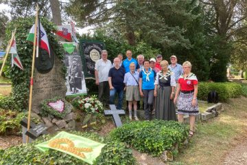 Ehrung am Trinius-Grabmal am 31. Juli 2026 in Waltershausen